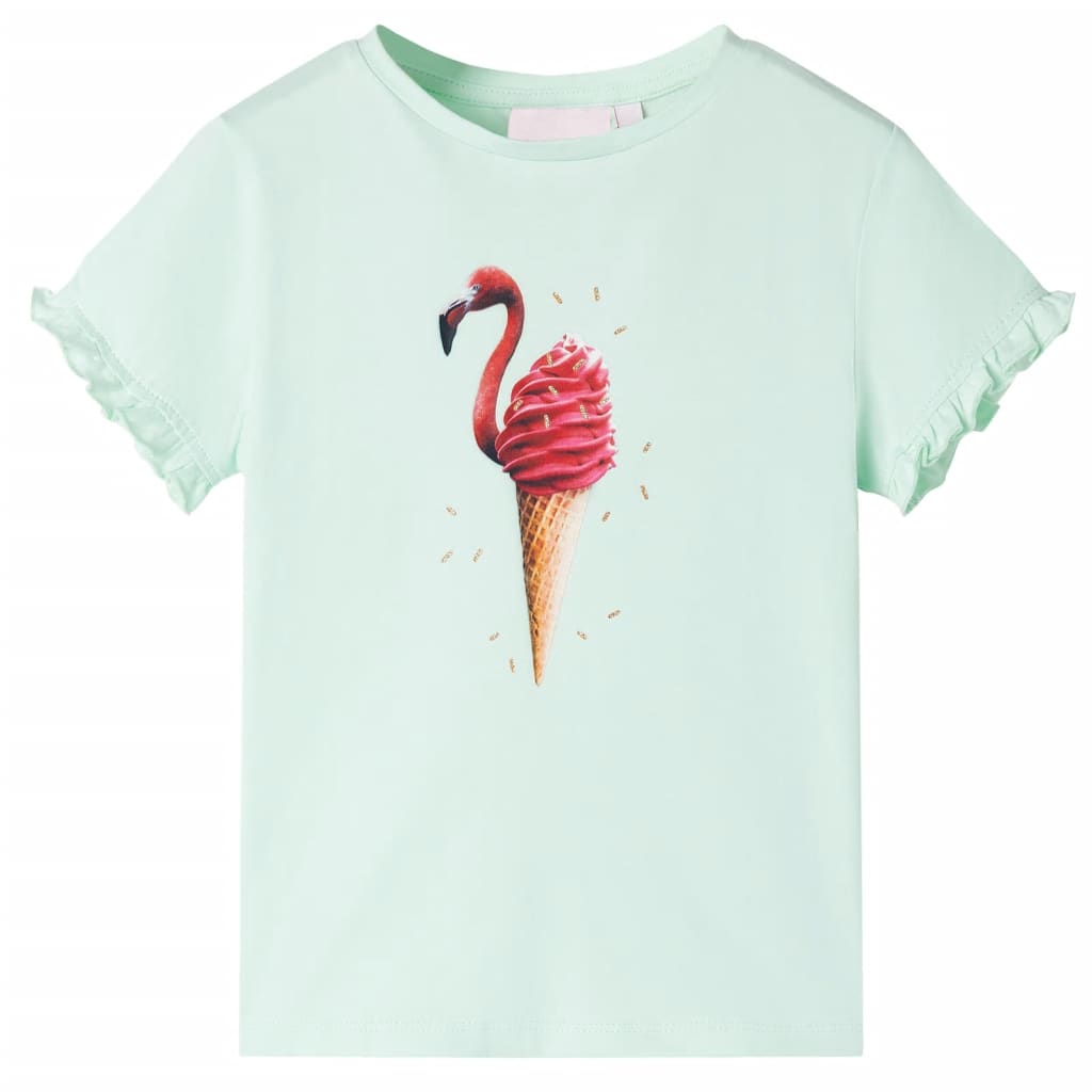 T-shirt infantil cor cru 128