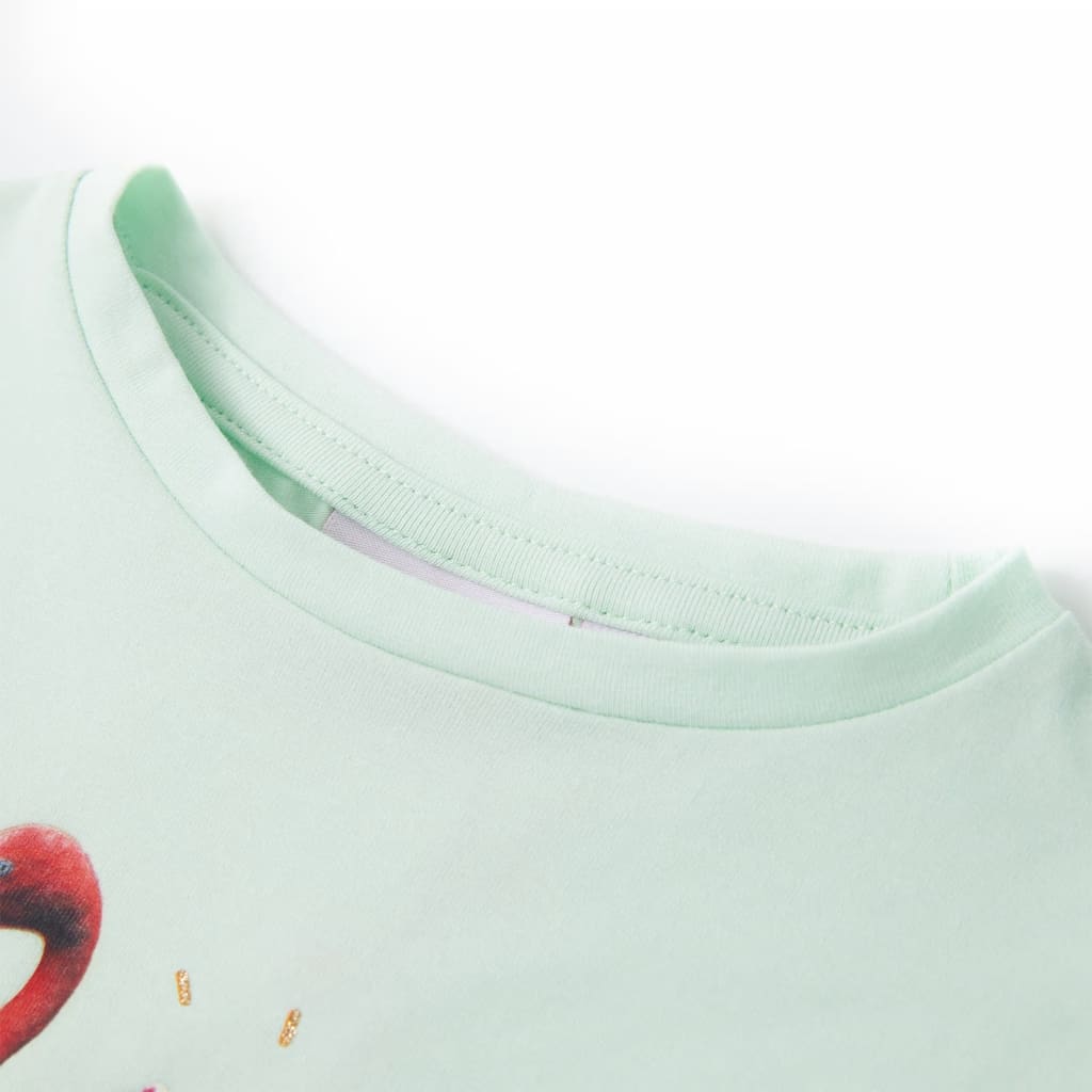 T-shirt infantil cor cru 128