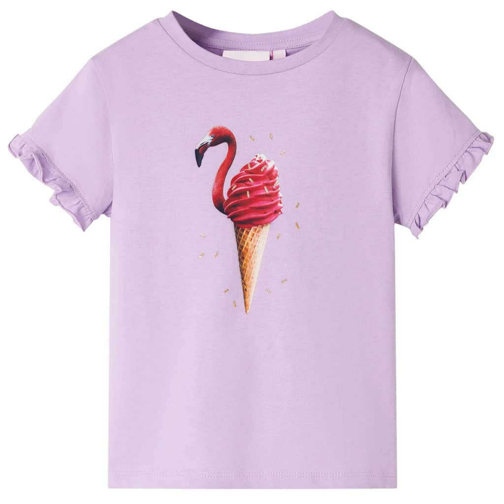 T-shirt infantil cor cru 128