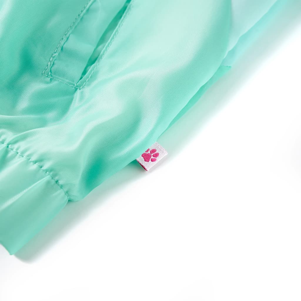 Casaco de criança com capuz e fecho de correr multicor 128