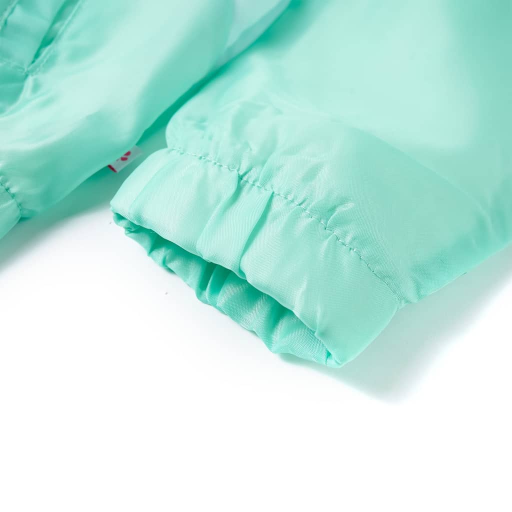 Casaco de criança com capuz e fecho de correr multicor 128