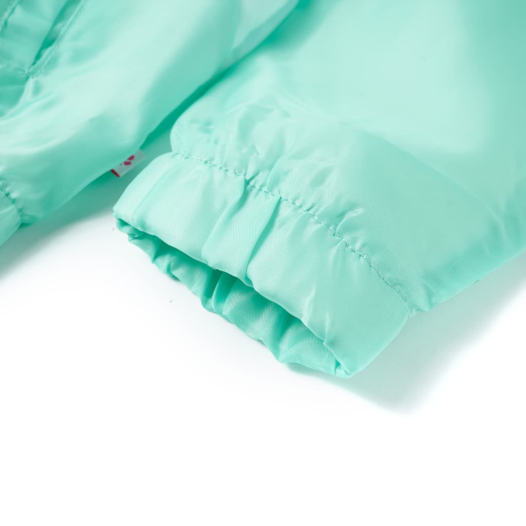 Casaco de criança com capuz e fecho de correr multicor 128