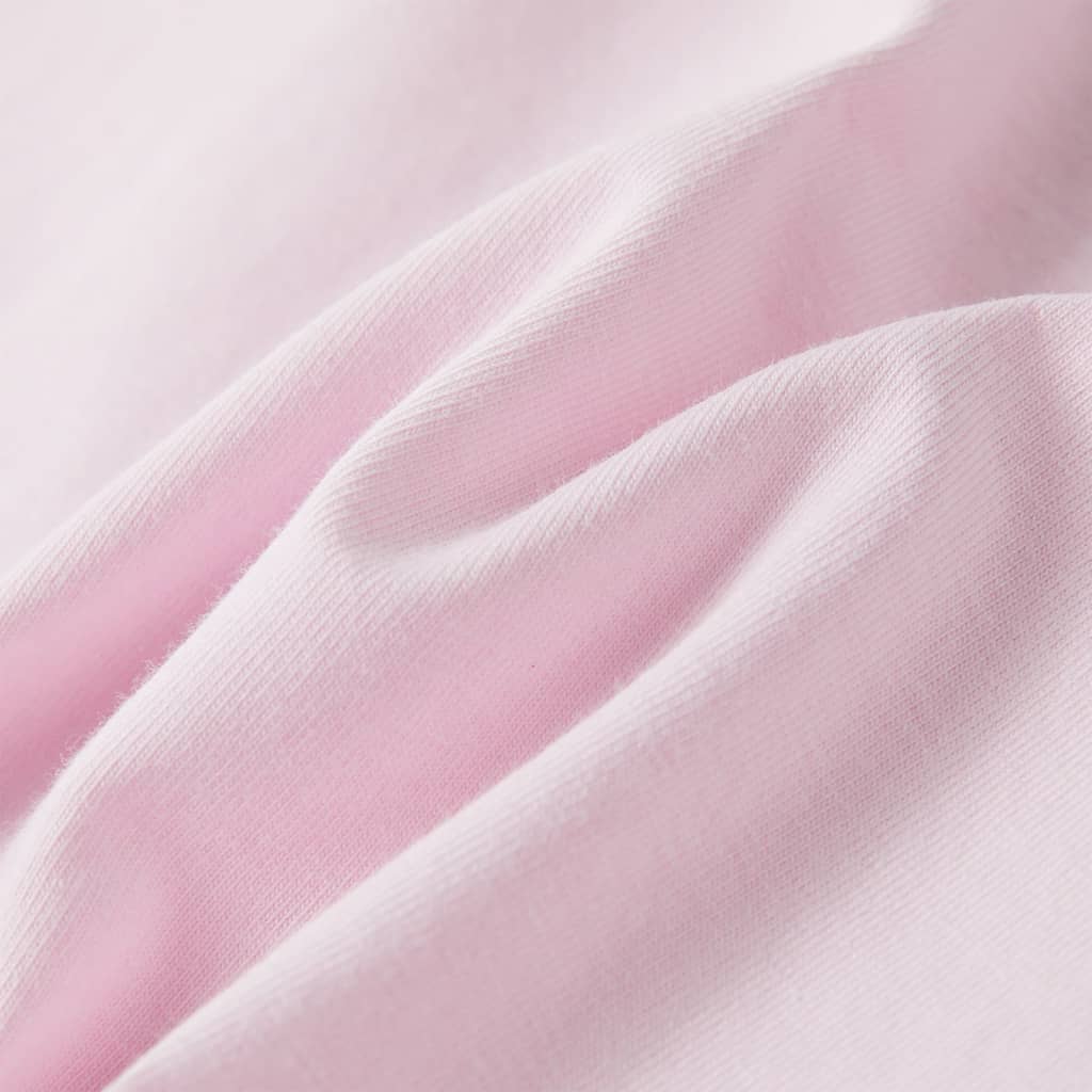 T-shirt de manga curta para criança rosa-escuro 140