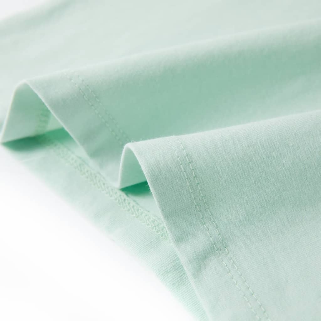 T-shirt de manga curta para criança rosa-escuro 140