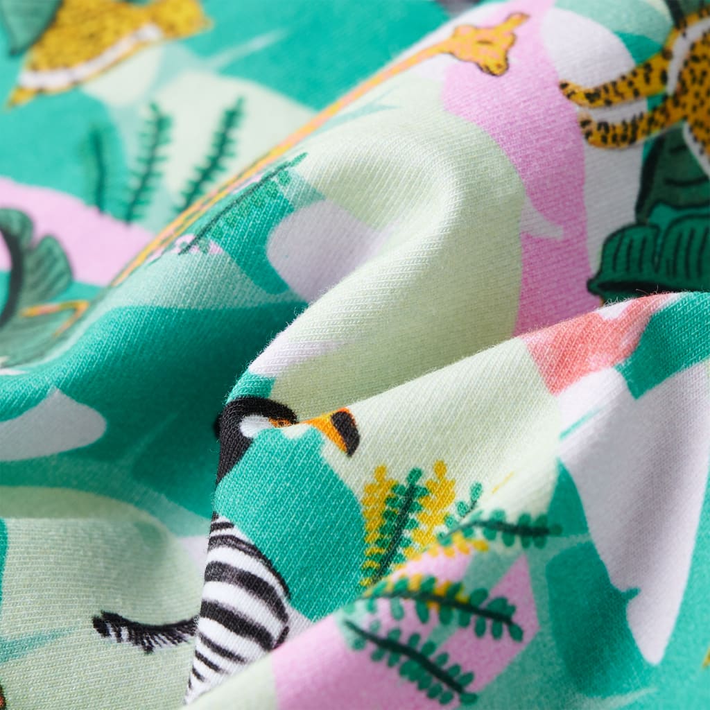 Vestido para criança menta-claro 140