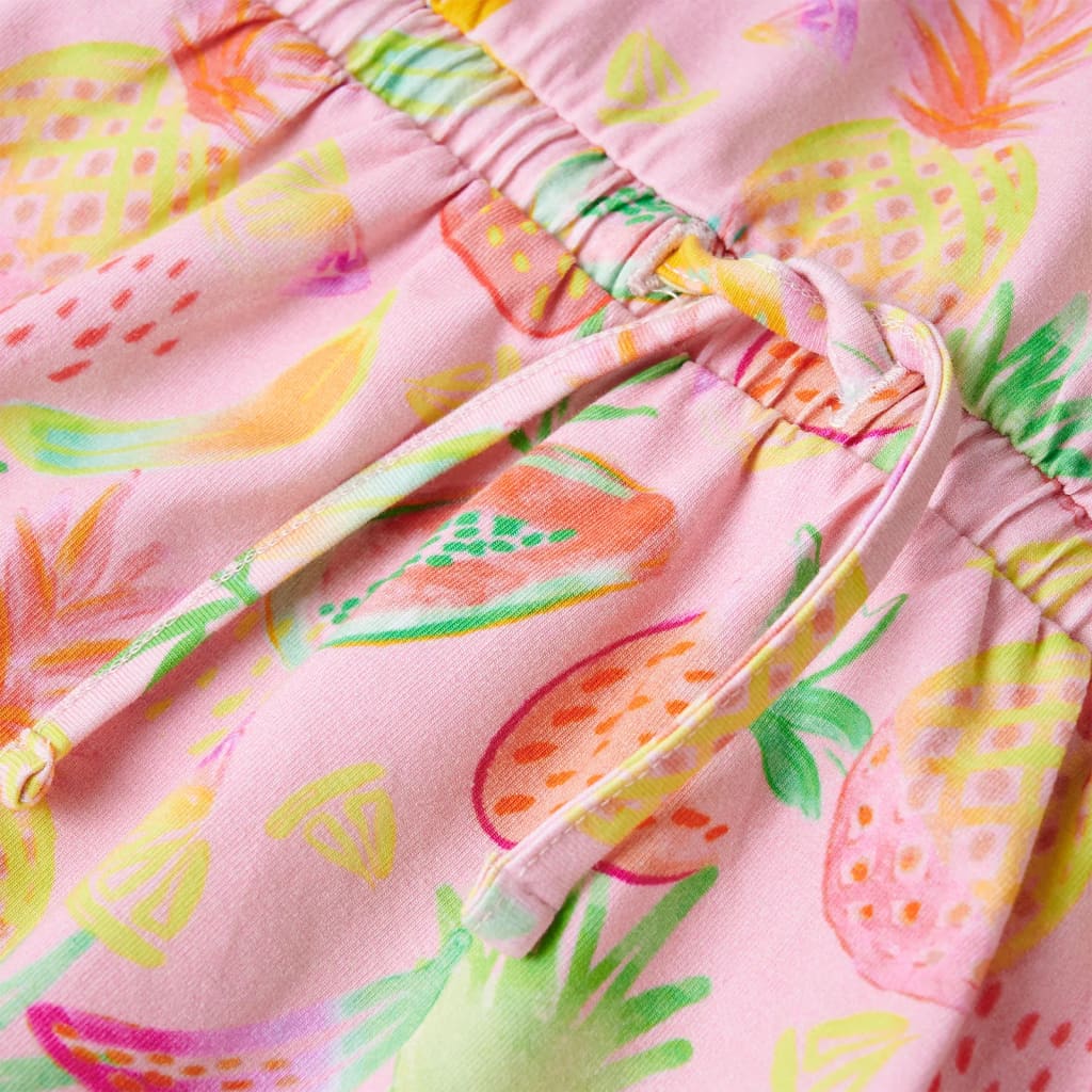 Vestido de criança rosa suave 128