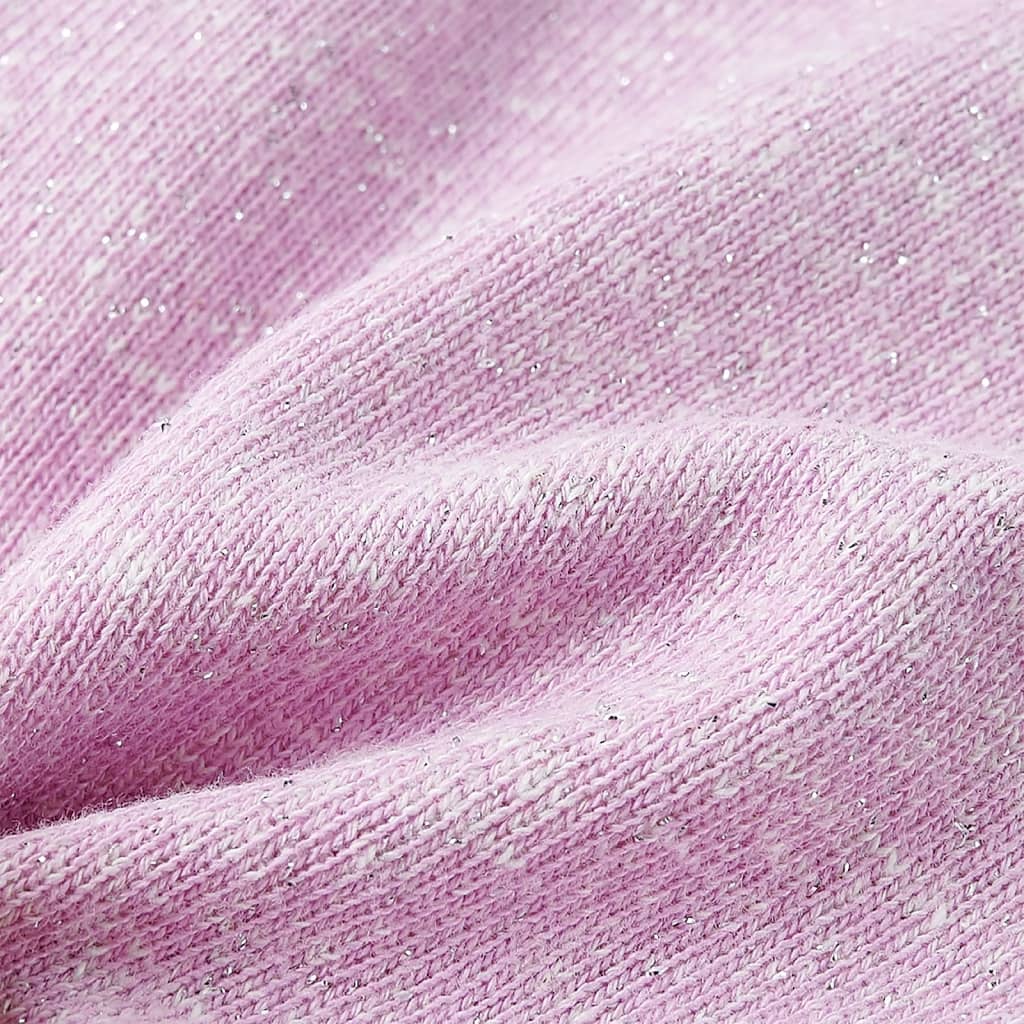 Calções de criança com cordão rosa-claro misto 128