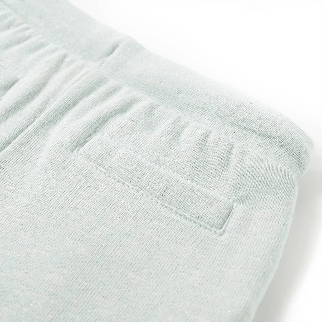 Calções de criança com cordão rosa-claro misto 128