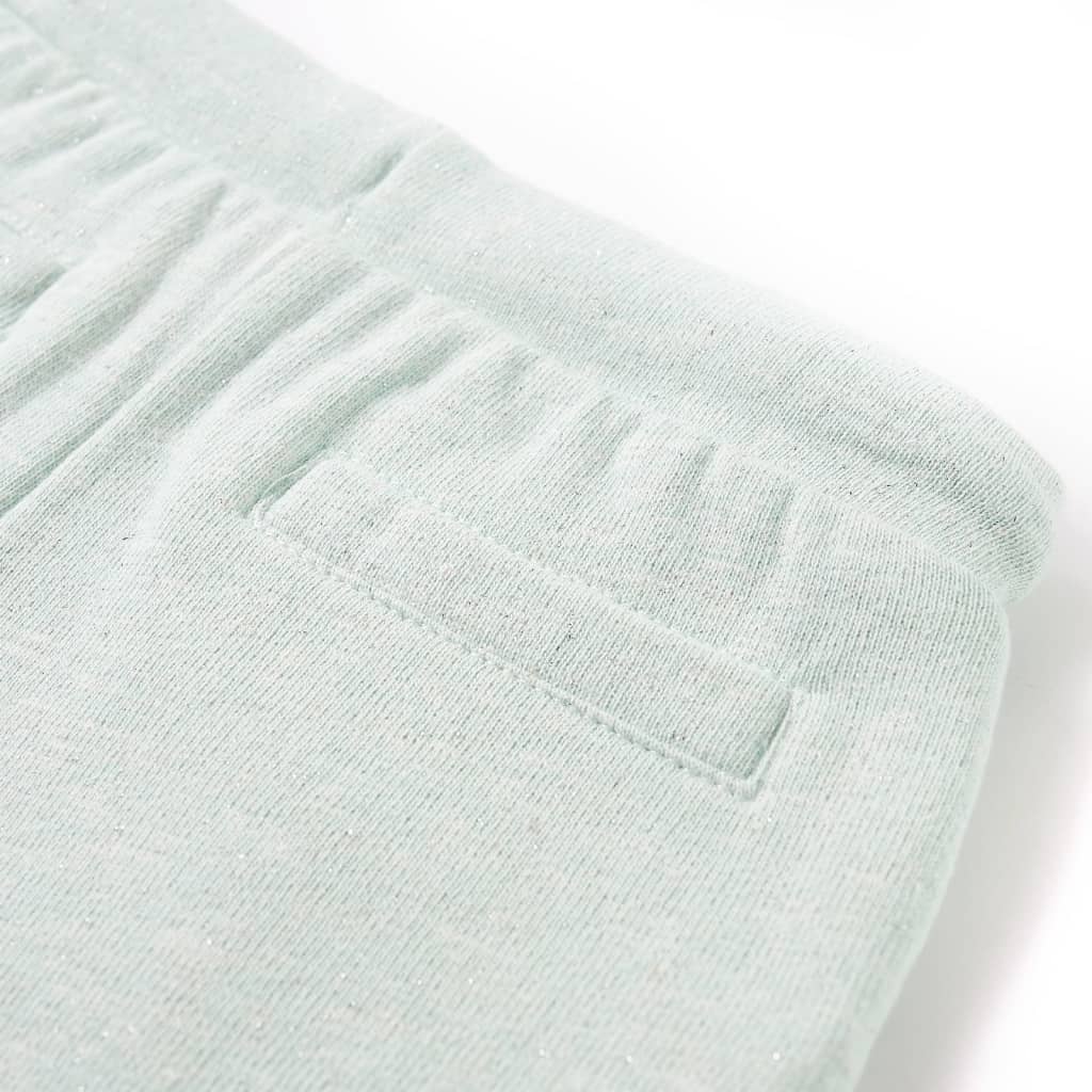 Calções de criança com cordão rosa-claro misto 128