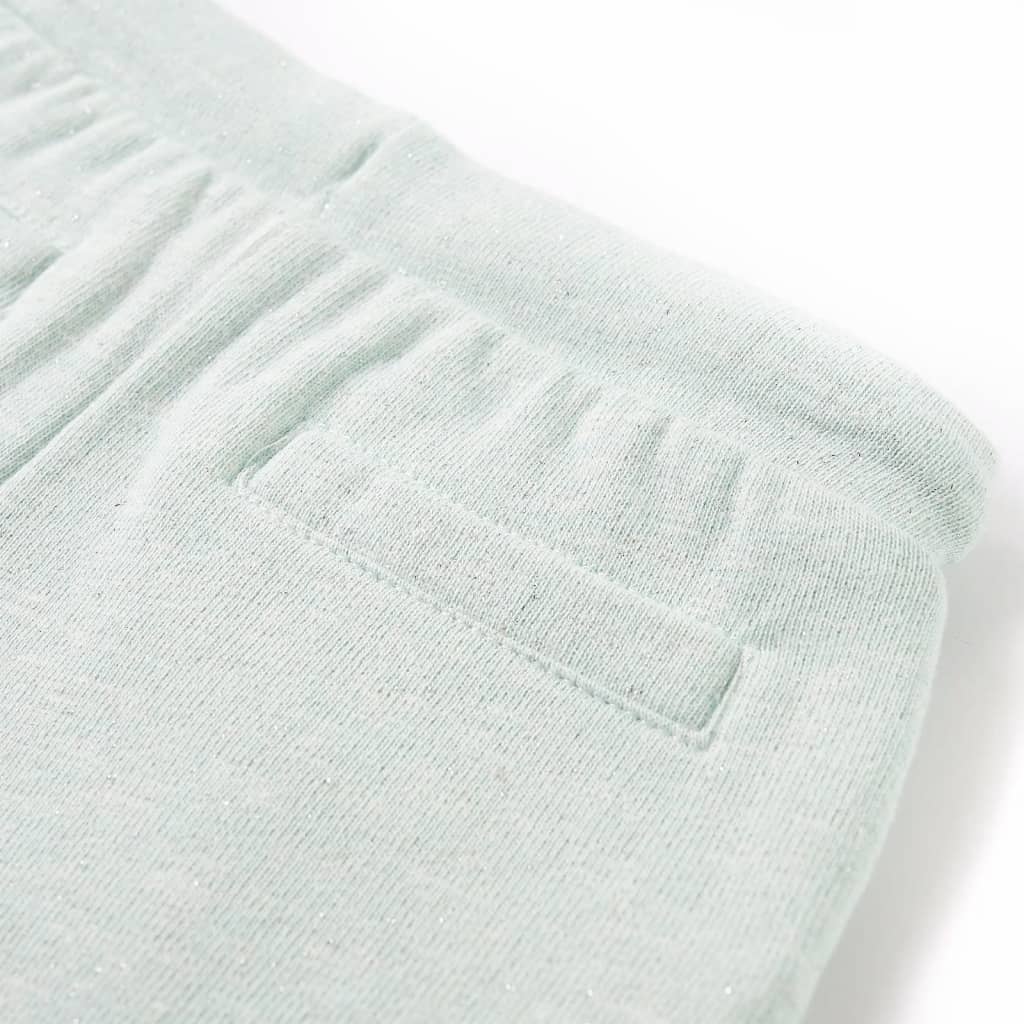 Calções de criança com cordão rosa-claro misto 128