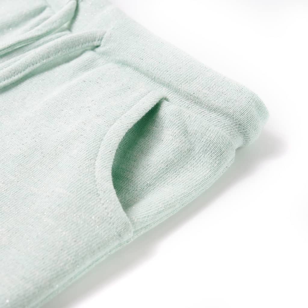 Calções de criança com cordão rosa-claro misto 128