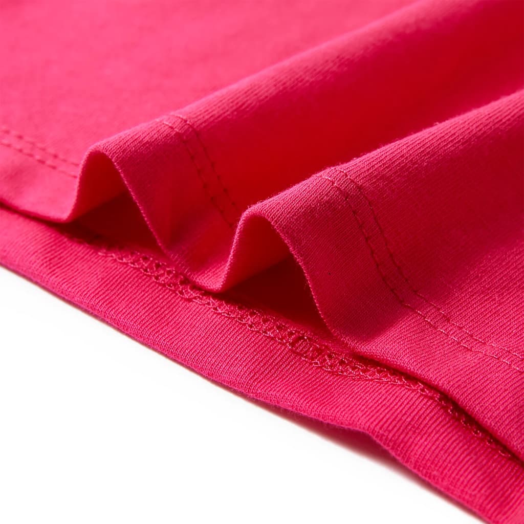 T-shirt de criança rosa 140