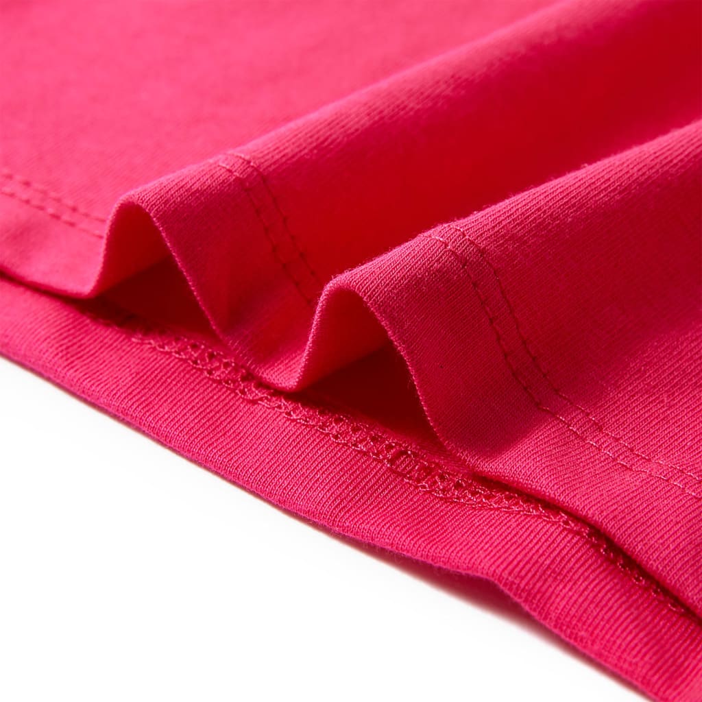 T-shirt de criança rosa 140