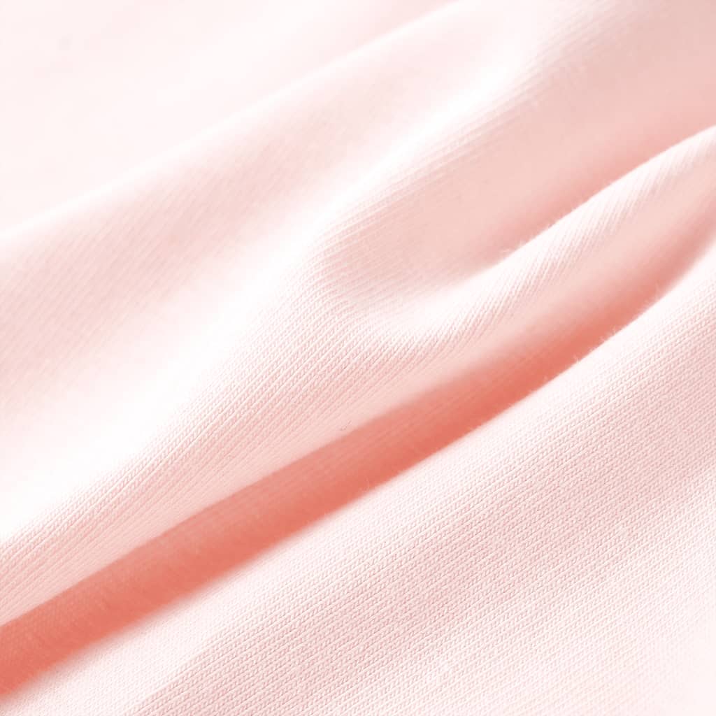 T-shirt de criança rosa-suave 140