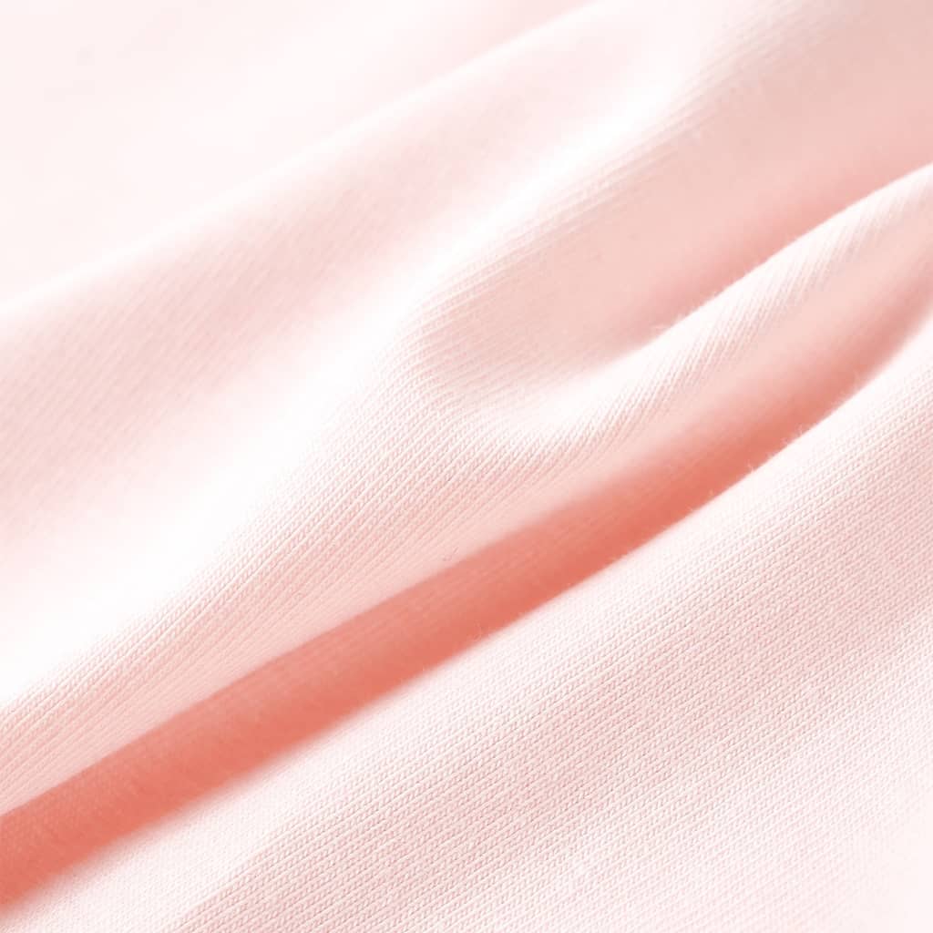T-shirt de criança rosa-suave 140