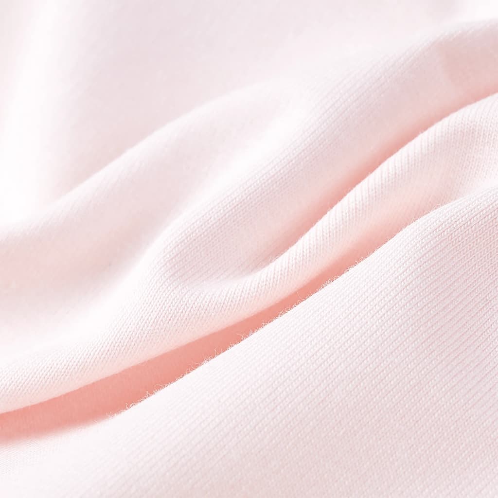 Sweatshirt para criança rosa suave 128