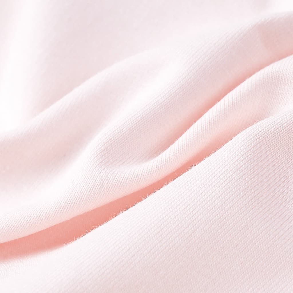 Sweatshirt para criança rosa suave 128