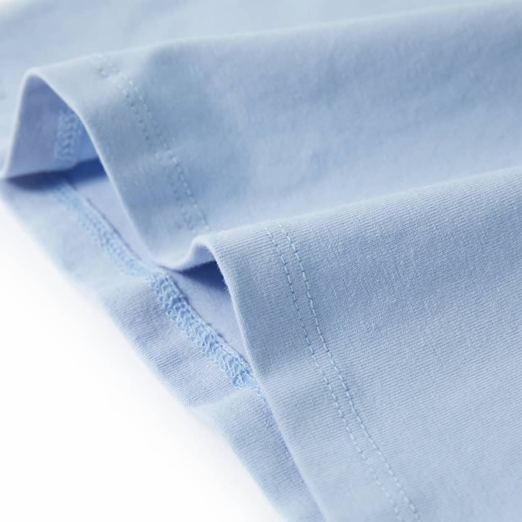 T-shirt para criança azul 140