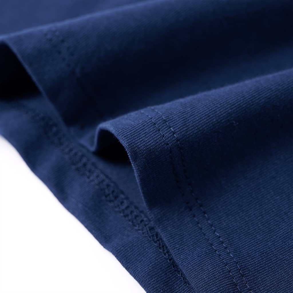 T-shirt para criança azul-marinho 116