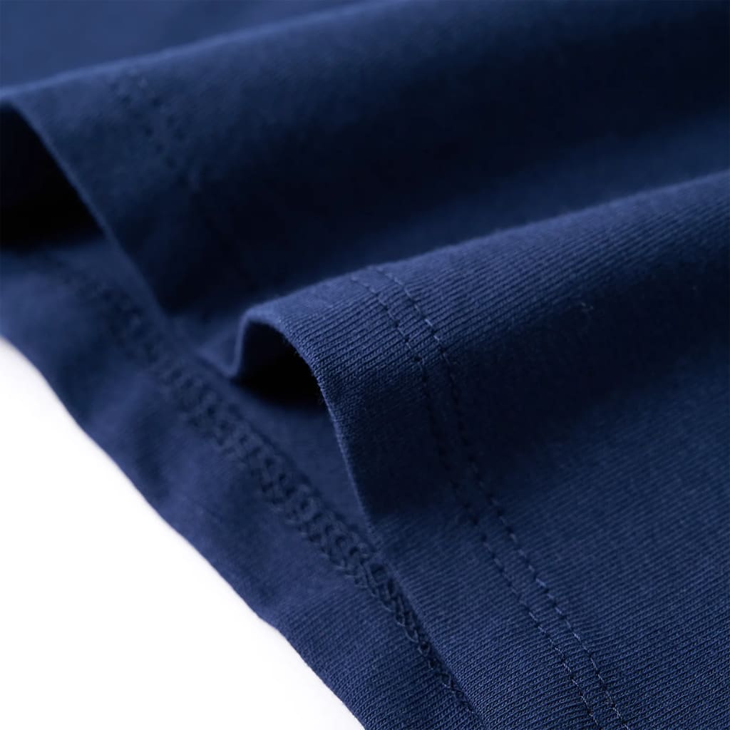 T-shirt para criança azul-marinho 116