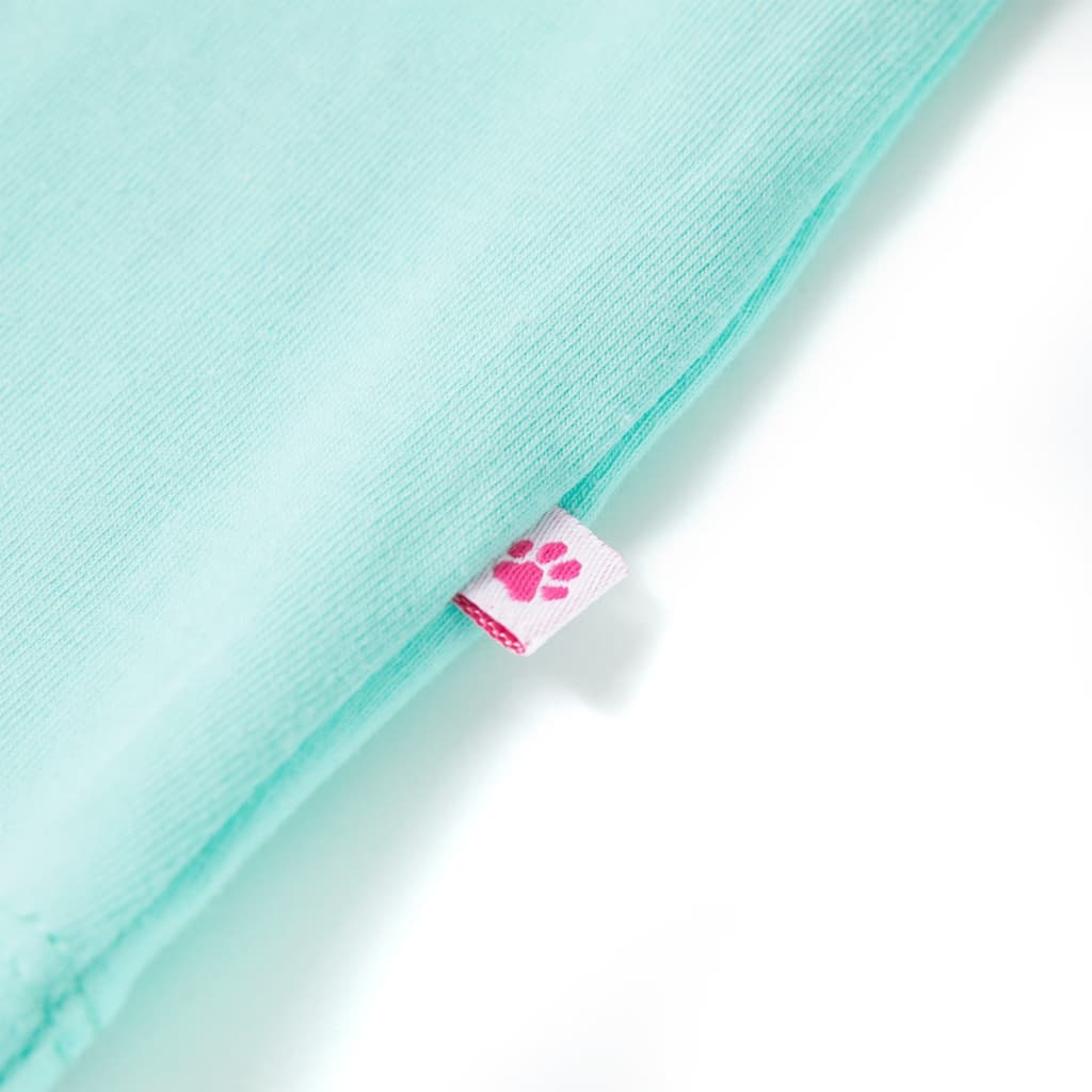 T-shirt para criança azul-cobalto 140