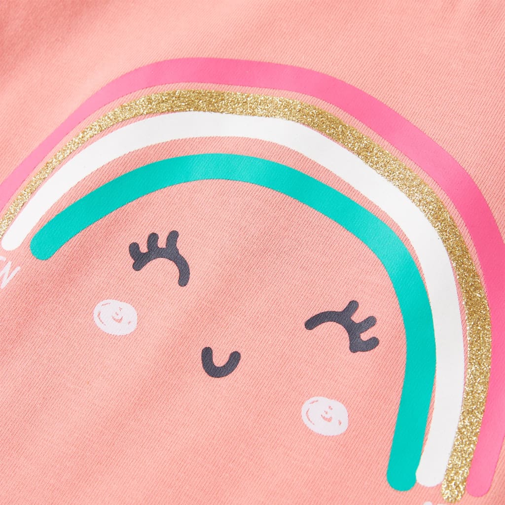 T-shirt para criança azul-cobalto 140