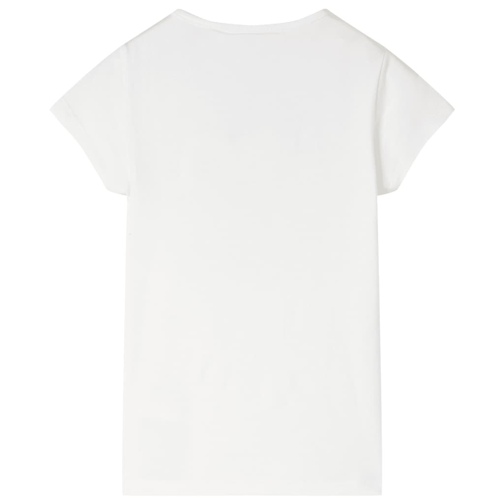 T-shirt infantil cor cru 140