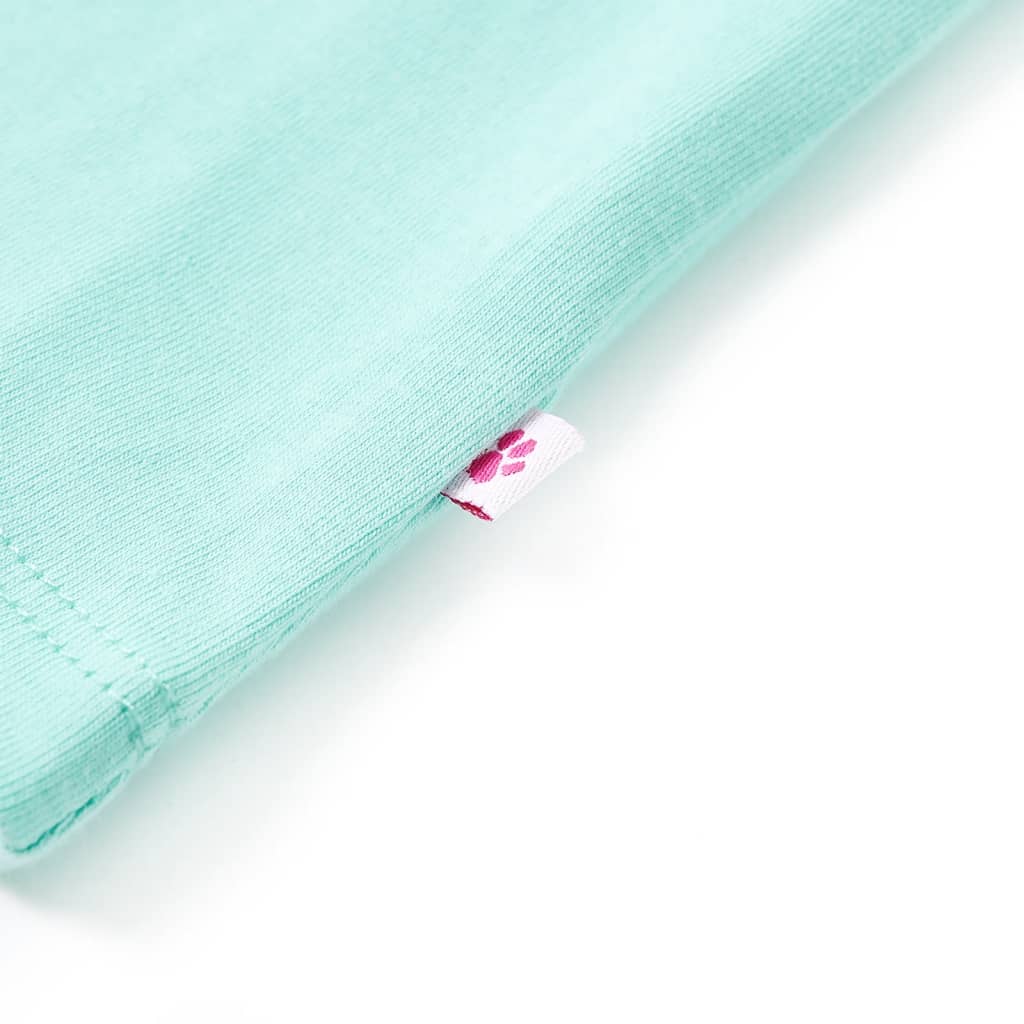 T-shirt de alças para criança laranja brilhante 128