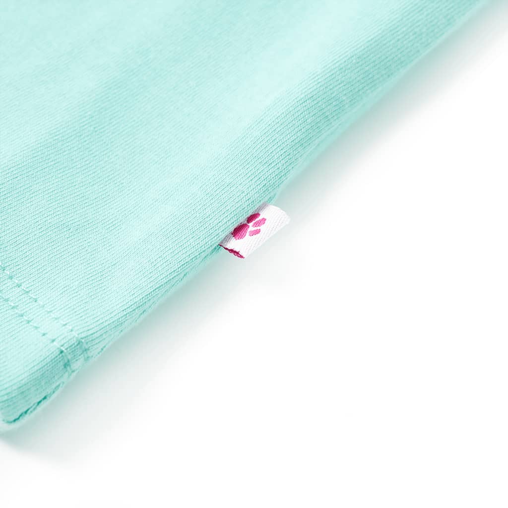 T-shirt de alças para criança laranja brilhante 128