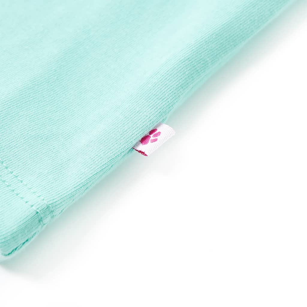 T-shirt de alças para criança laranja brilhante 128