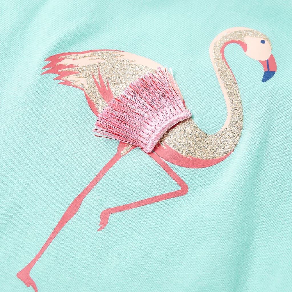 T-shirt de alças para criança laranja brilhante 128