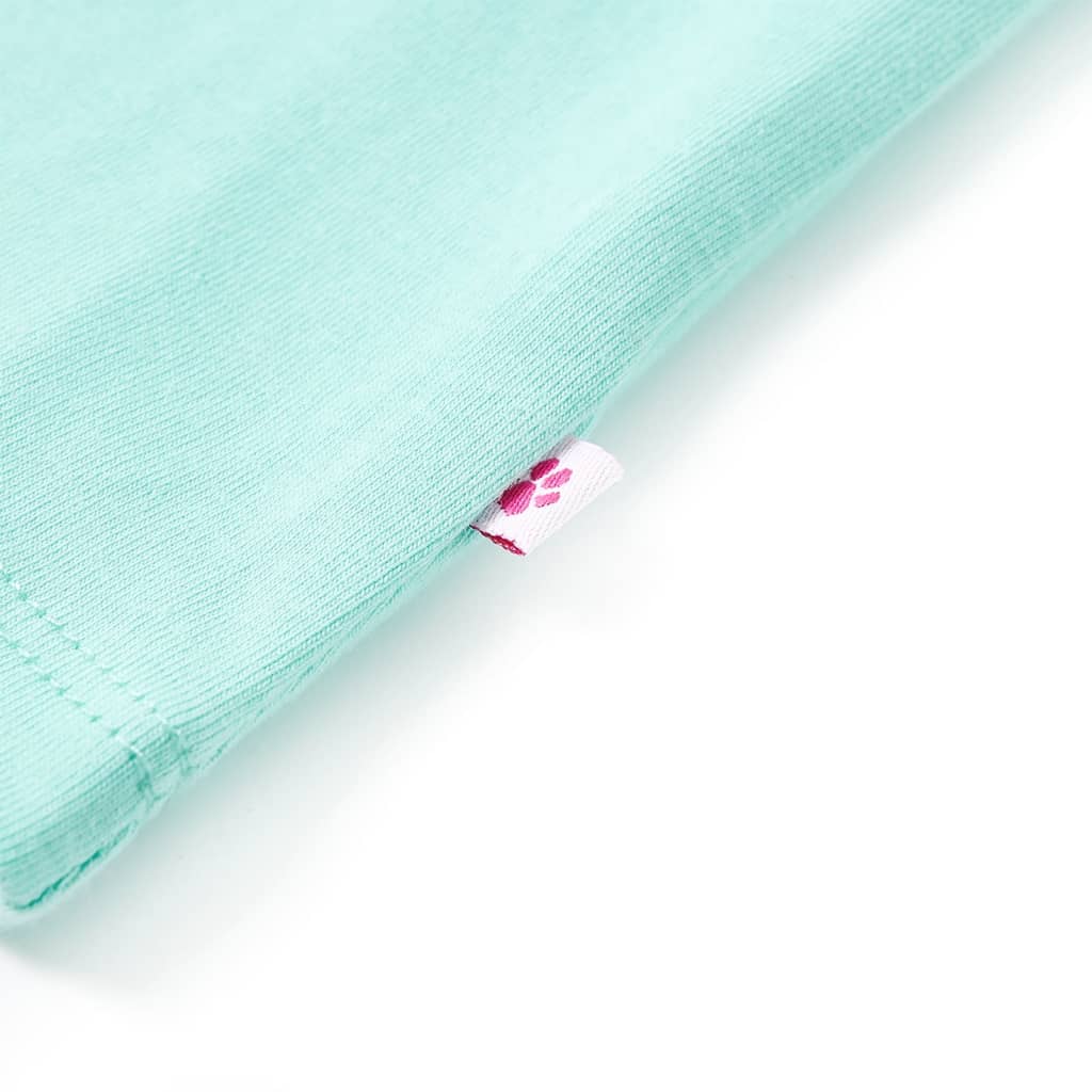 T-shirt de alças para criança laranja brilhante 128