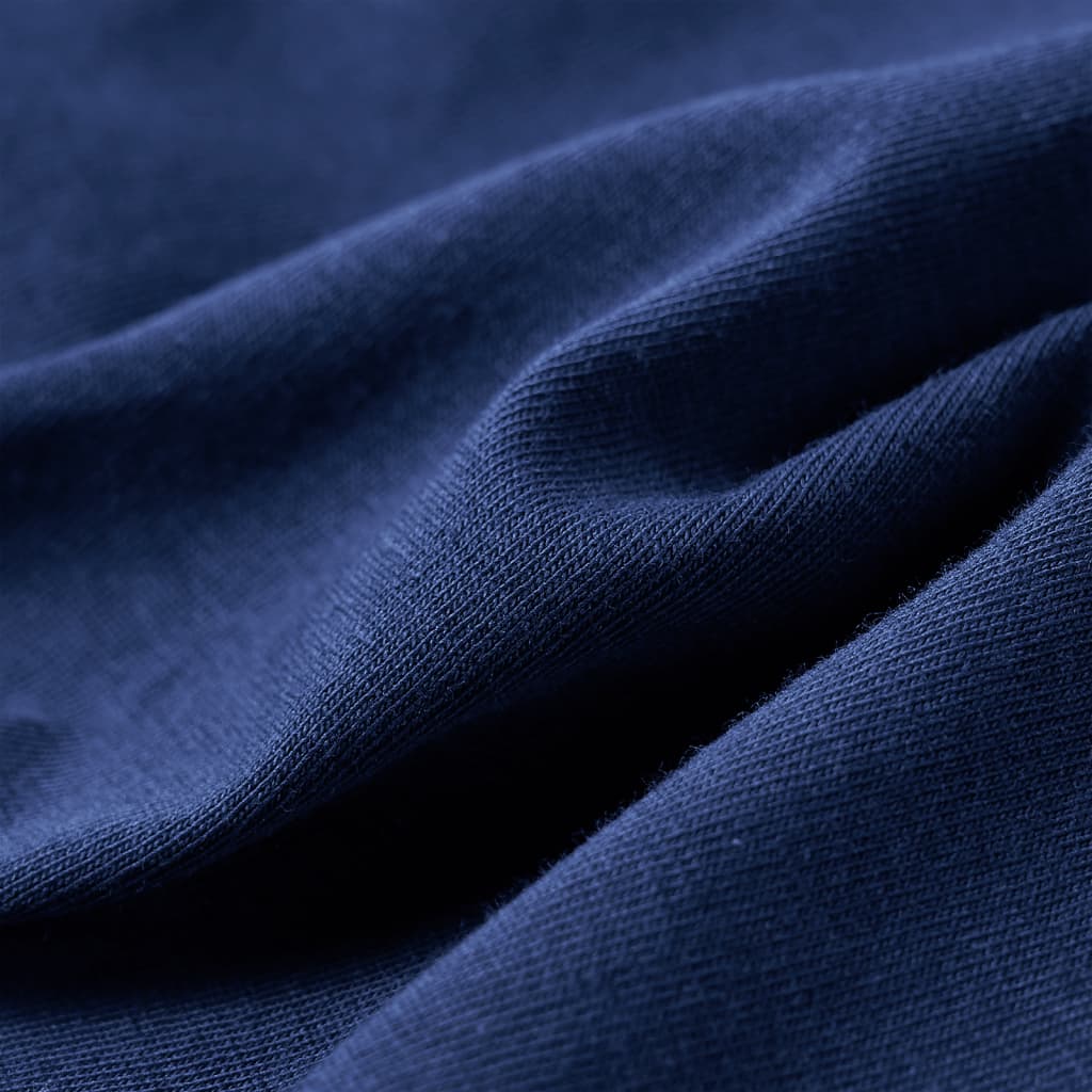 T-shirt para criança azul-marinho 116