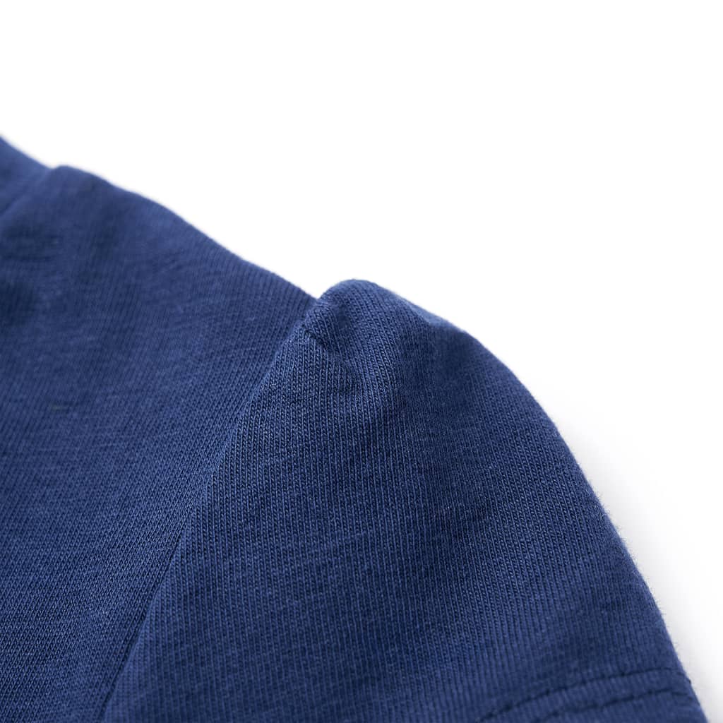 T-shirt para criança azul-marinho 116