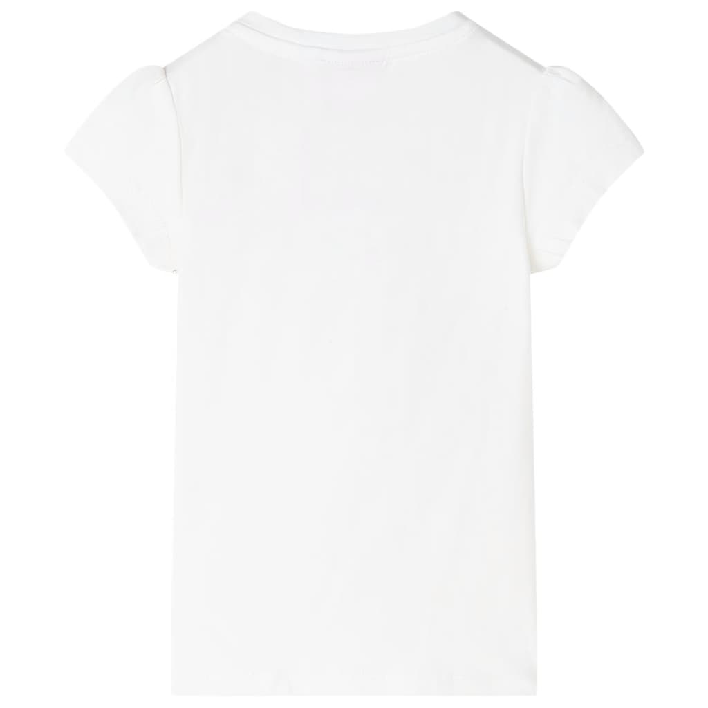 T-shirt infantil cor cru 92