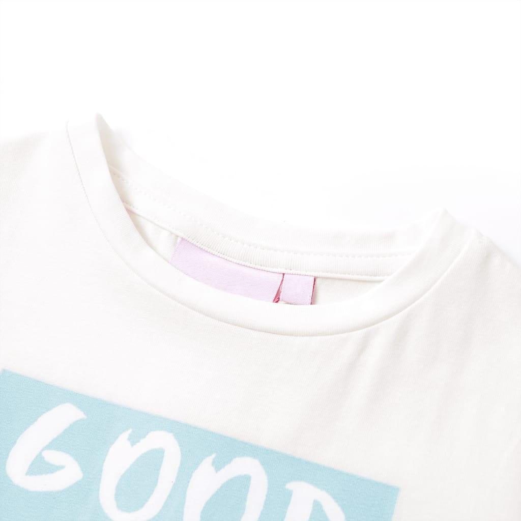 T-shirt infantil cor cru 92