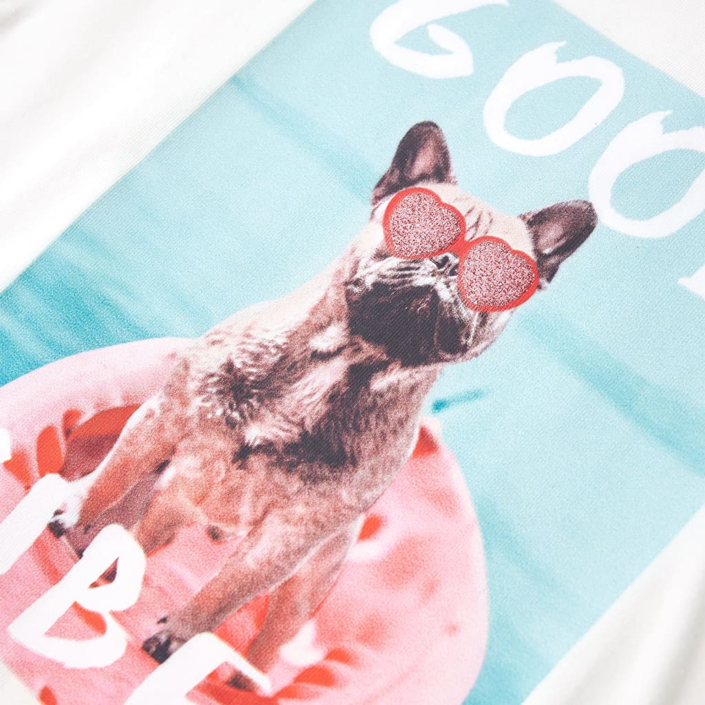 T-shirt infantil cor cru 92