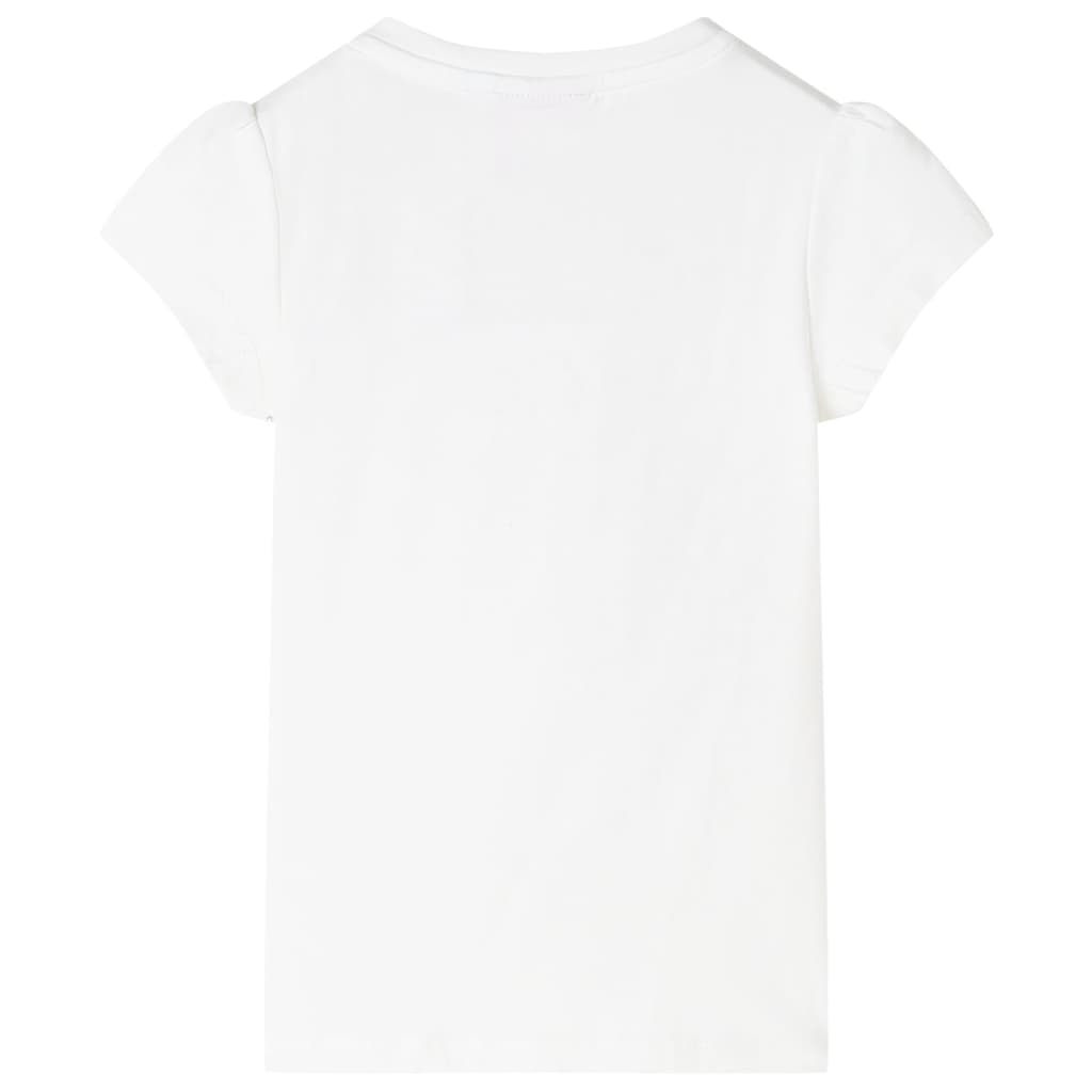 T-shirt infantil cor cru 128