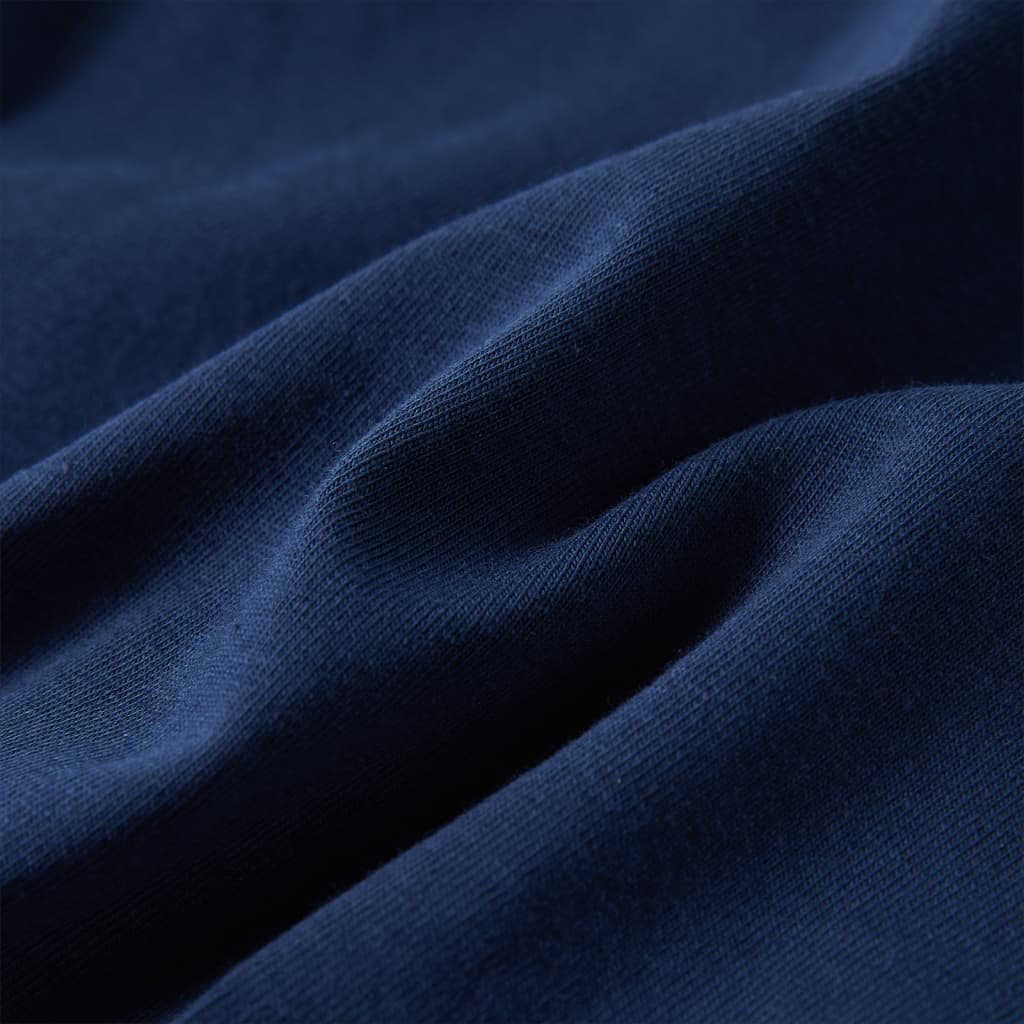 T-shirt infantil azul-escuro 104