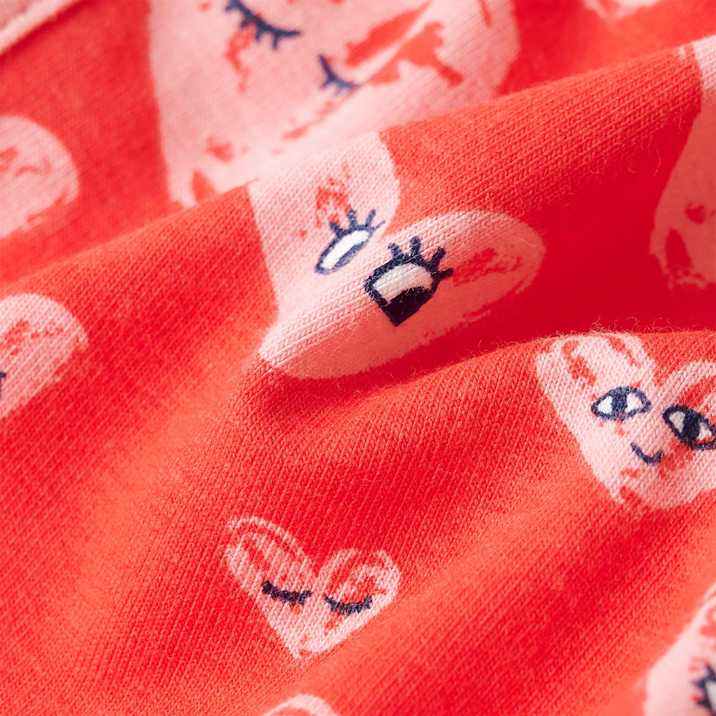 Calções de criança com cordão vermelho 140