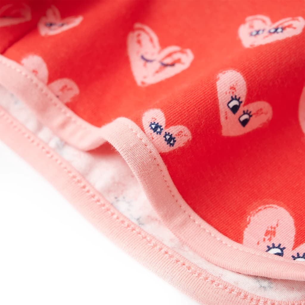 Calções de criança com cordão vermelho 140