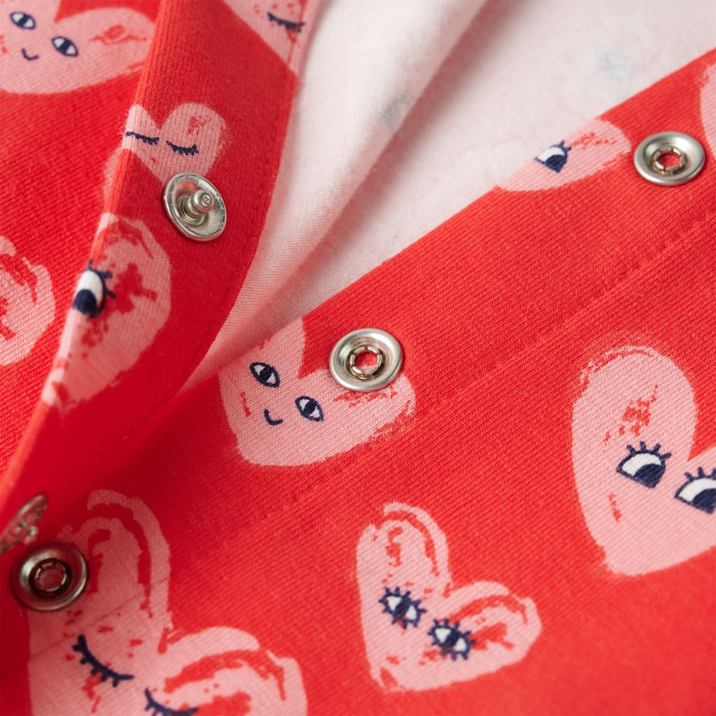 Macacão infantil vermelho 140