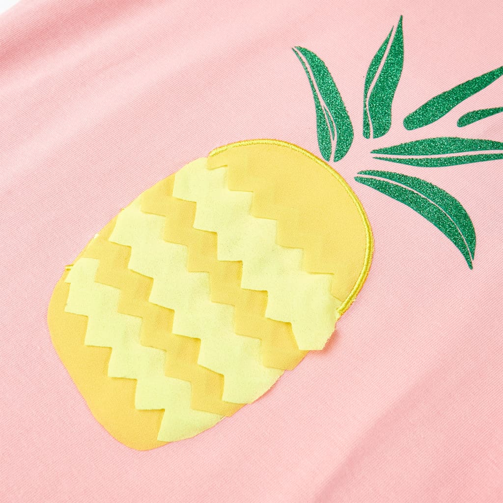 T-shirt de criança rosa 128