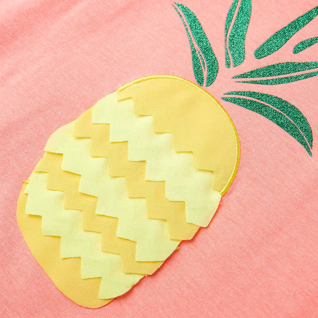 T-shirt infantil coral néon 116