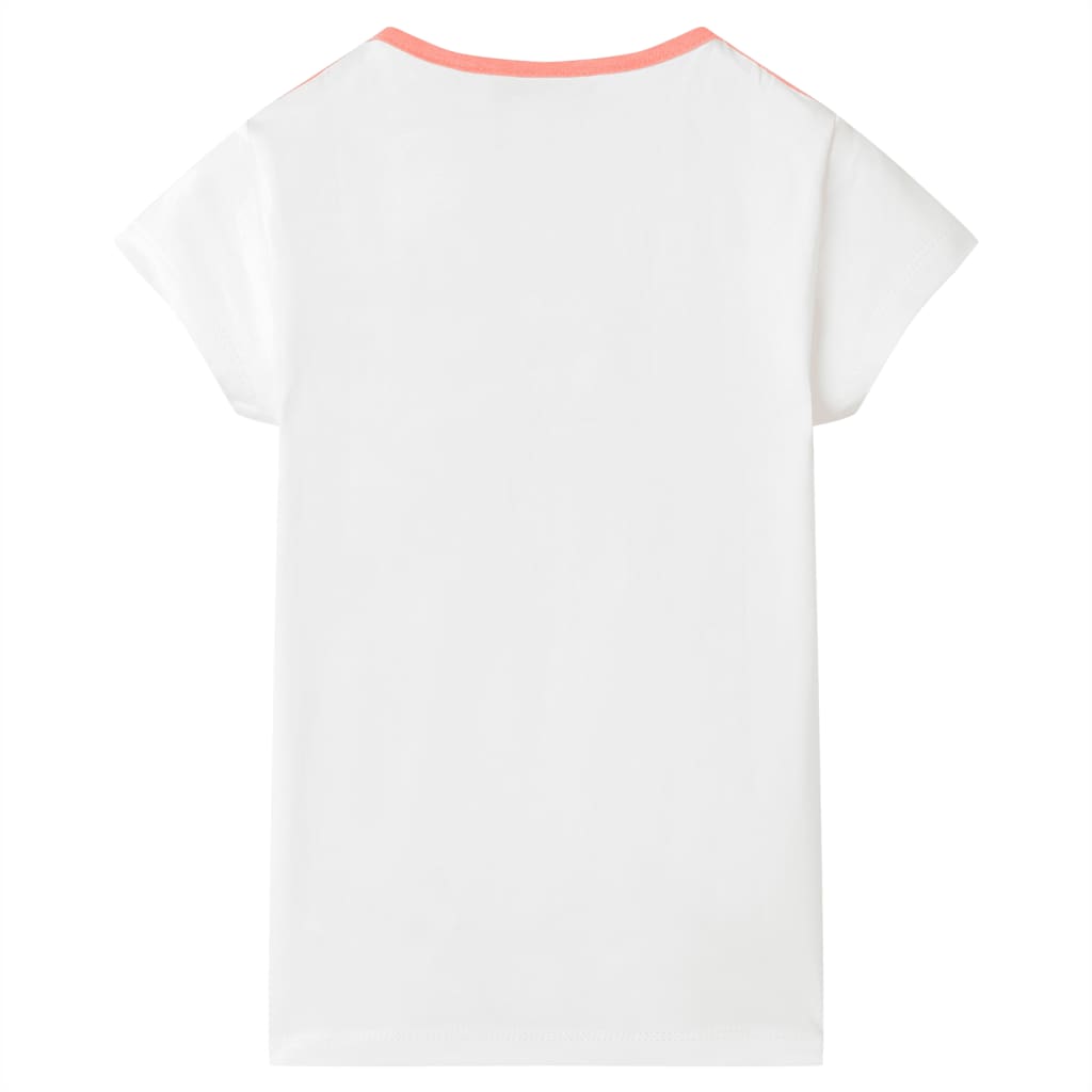 T-shirt infantil cor cru 104