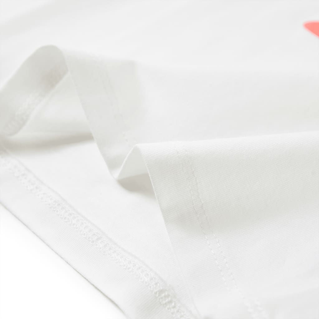 T-shirt infantil cor cru 104