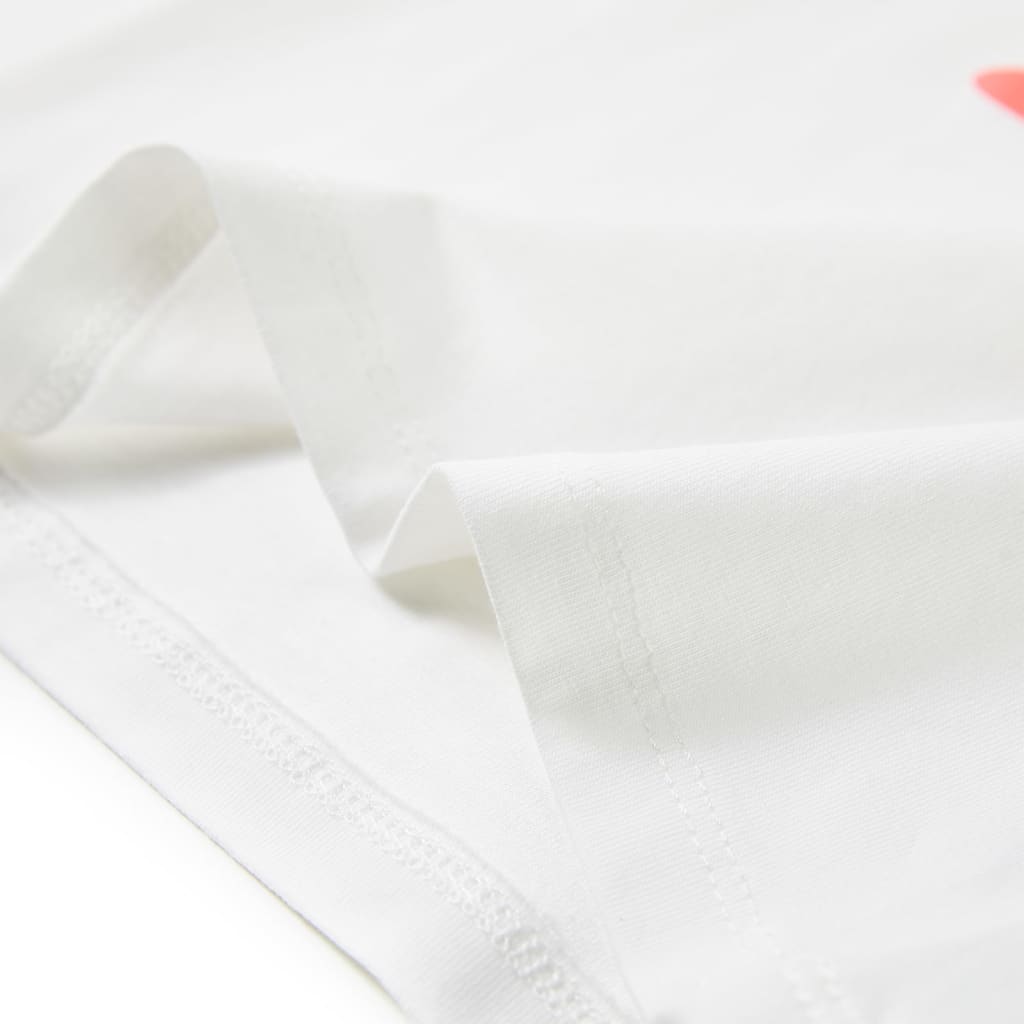 T-shirt infantil cor cru 104