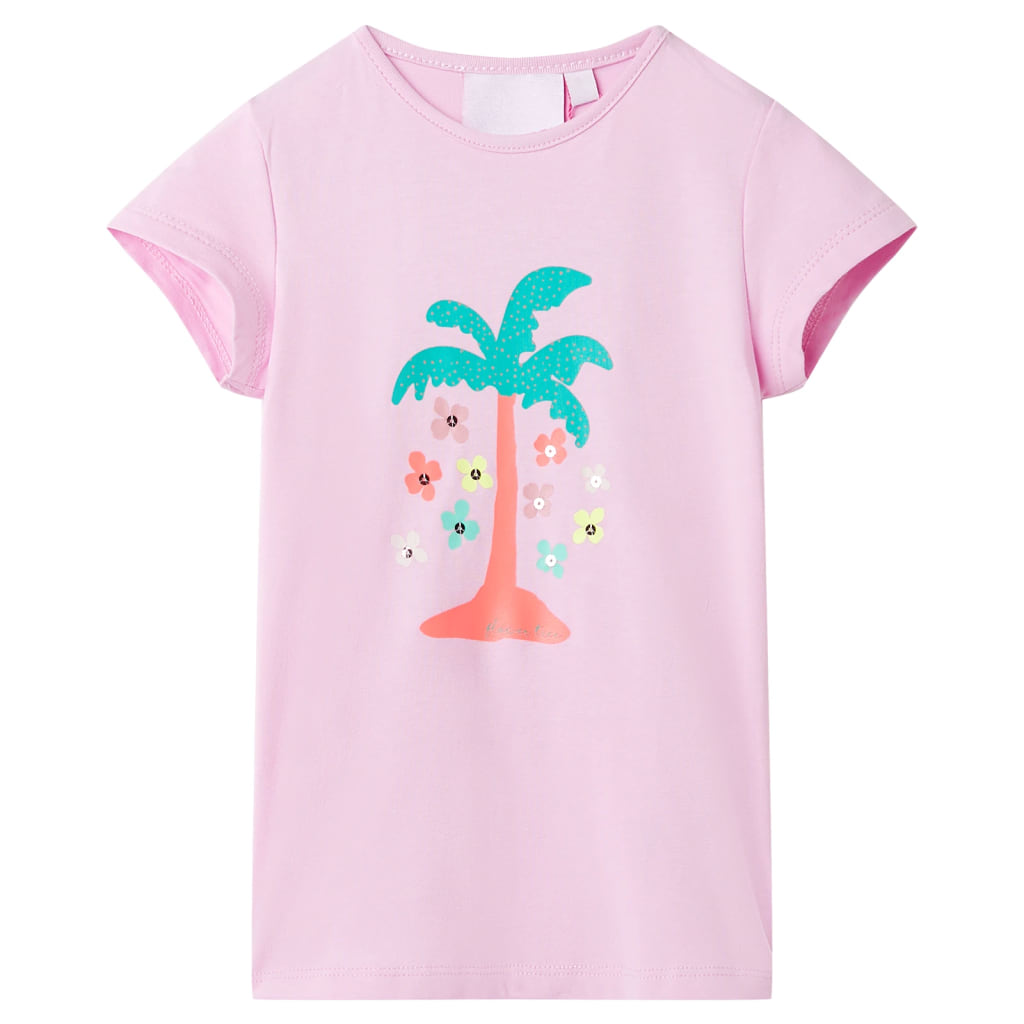 T-shirt infantil cor cru 104