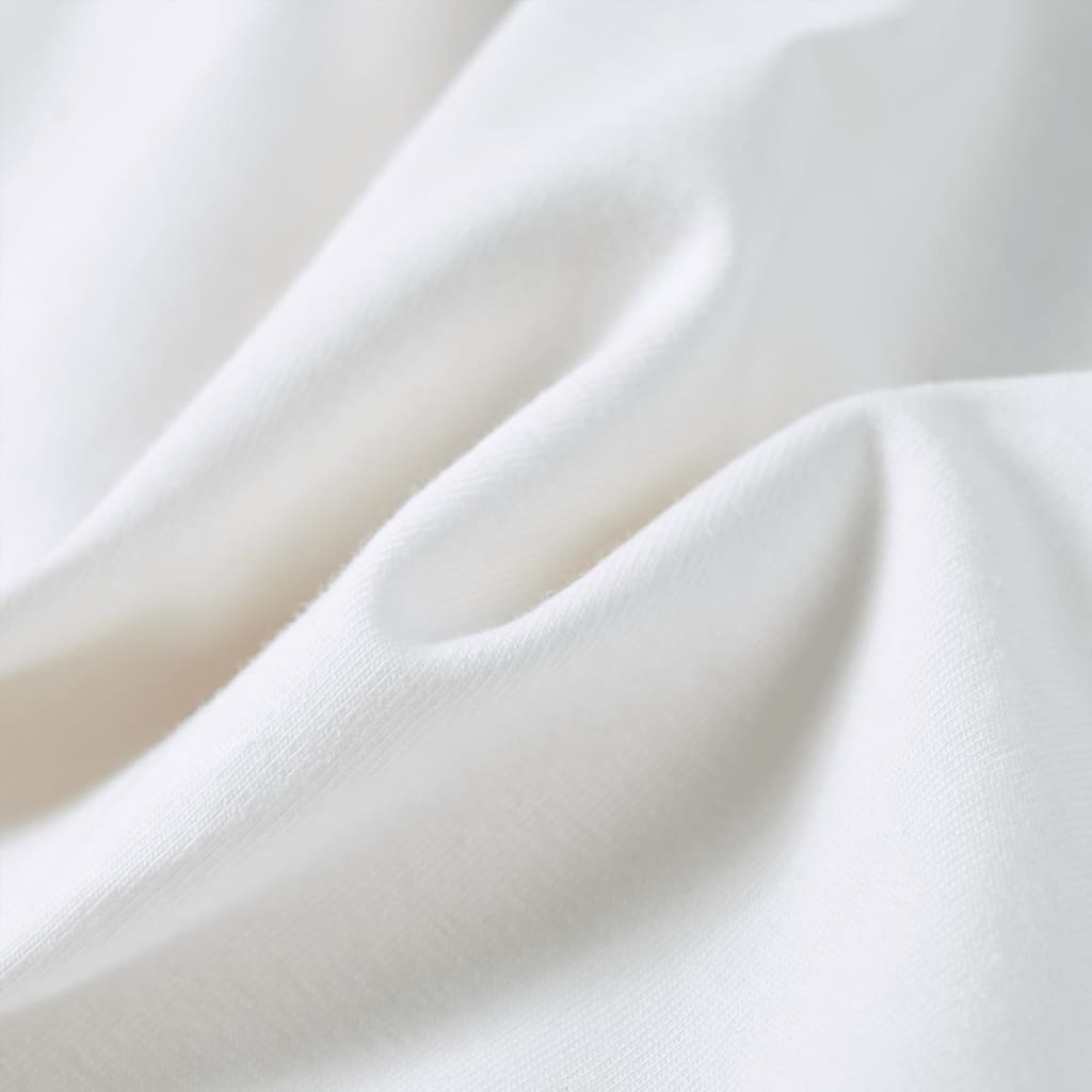 T-shirt para criança manga com folhos azul-claro 140