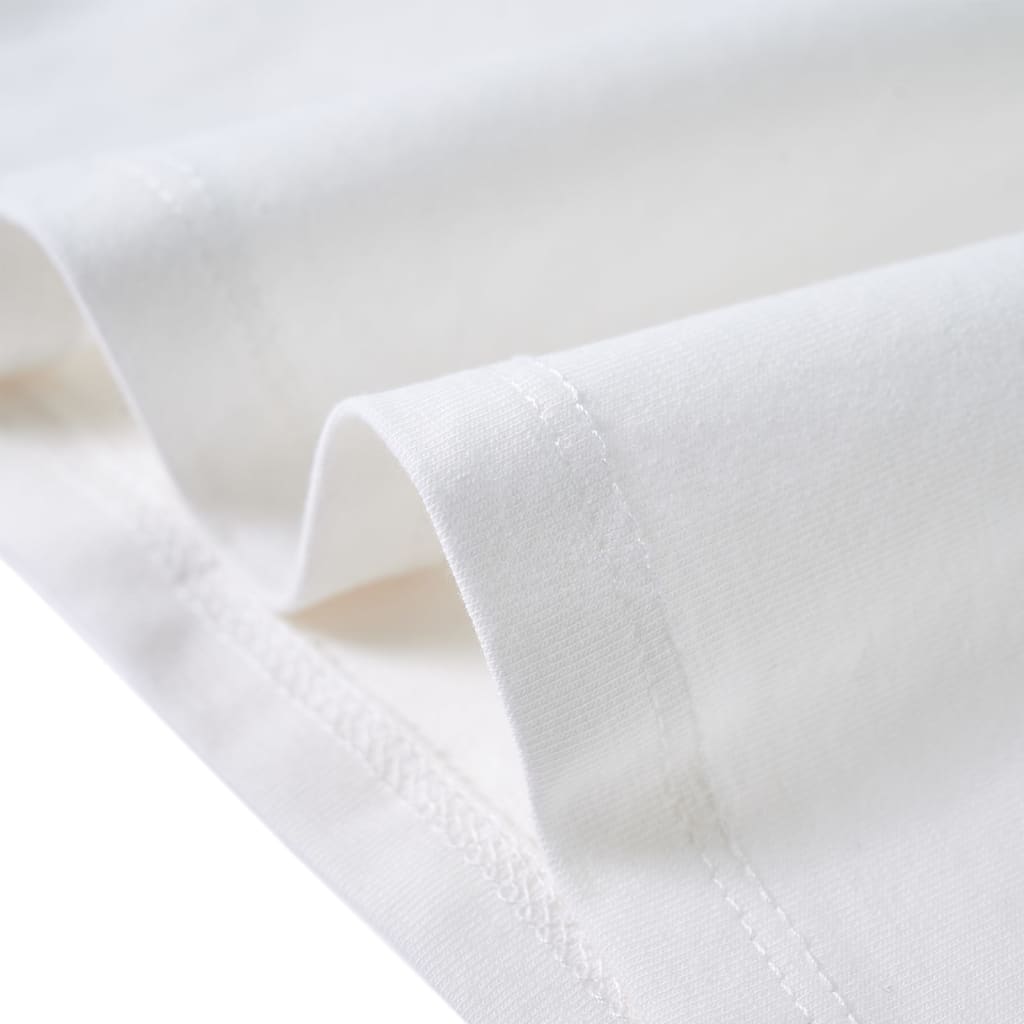 T-shirt para criança manga com folhos azul-claro 140